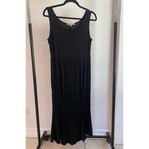 Kimi + Kai Black Long Maternity Dress
